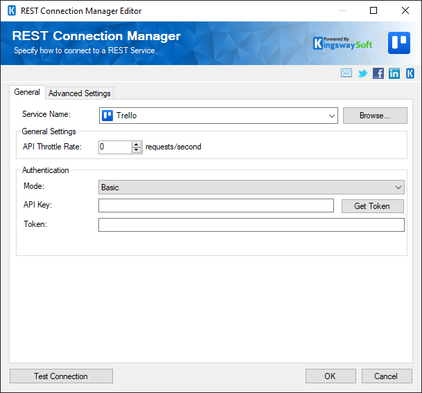 SSIS REST Trello Connection Manager